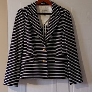 Banana Republic black and white blazer